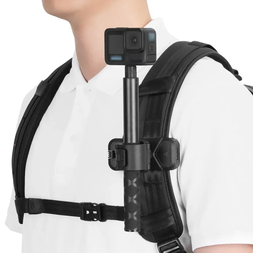  JJC BSCM-AC2H ryggsekkfeste for selfiestang – 20–30 mm Rask levering fra Sverige.