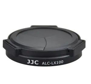 JJC JJC Automatisk frontdeksel for Panasonic DMC-LX100 Leica D-Lux Svart