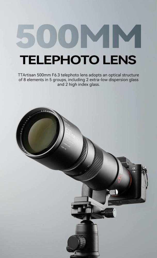 TTArtisan TTArtisan 500mm f/6.3 objektiv for Nikon F