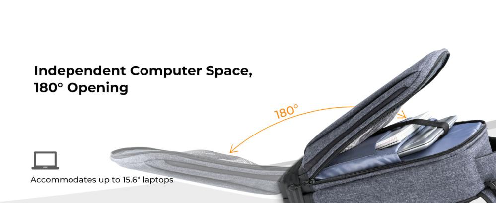 K&F Concept K\&F Concept Kameraryggsekk med stort rom for kamera 17 liter