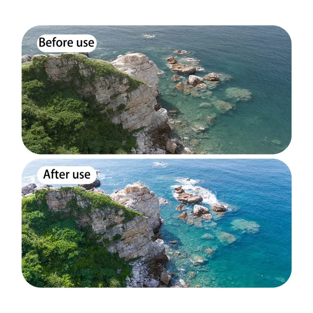  JJC F-DA6CPL CPL-filter for Osmo Action 6 – reduserer refleksjoner Rask levering fra Sverige.