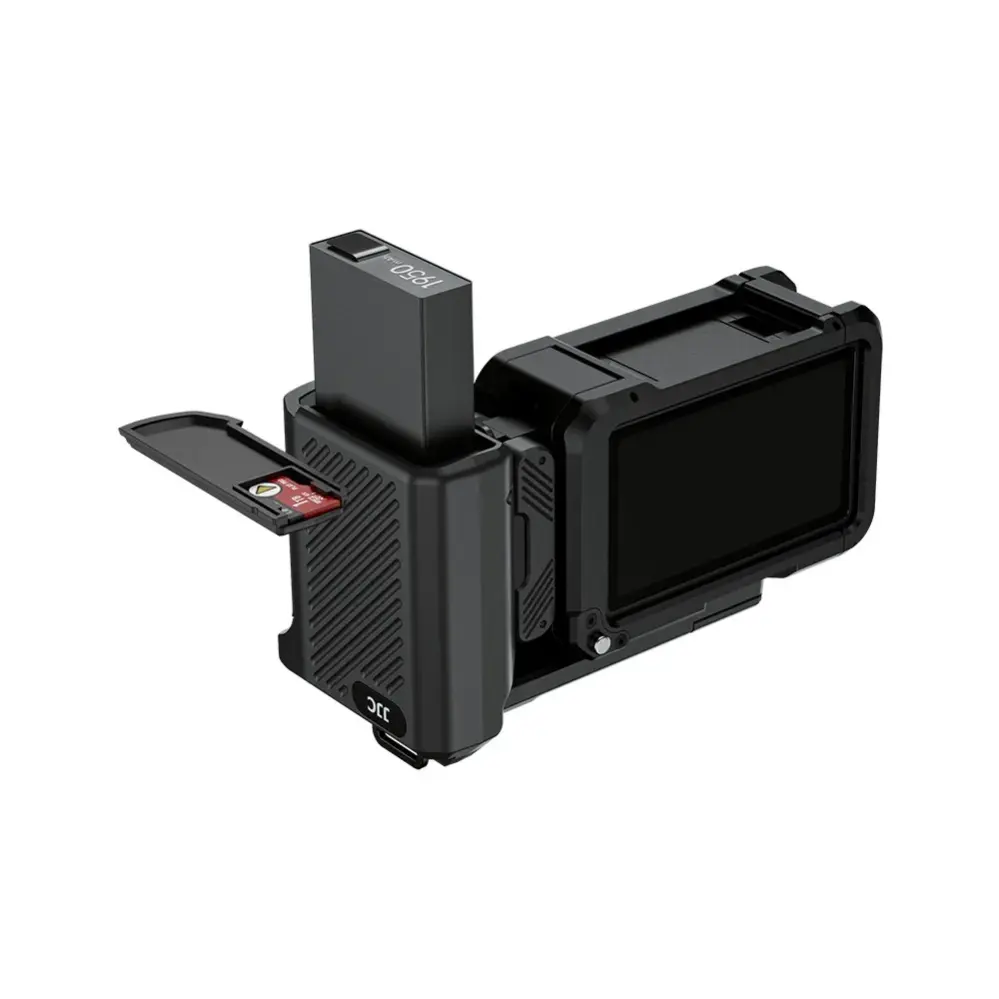  JJC SSK-OA5P kamerabur- og kameragrep-kit for DJI Osmo Action 5 Pro / 4 / 3 Rask levering fra Sverige.