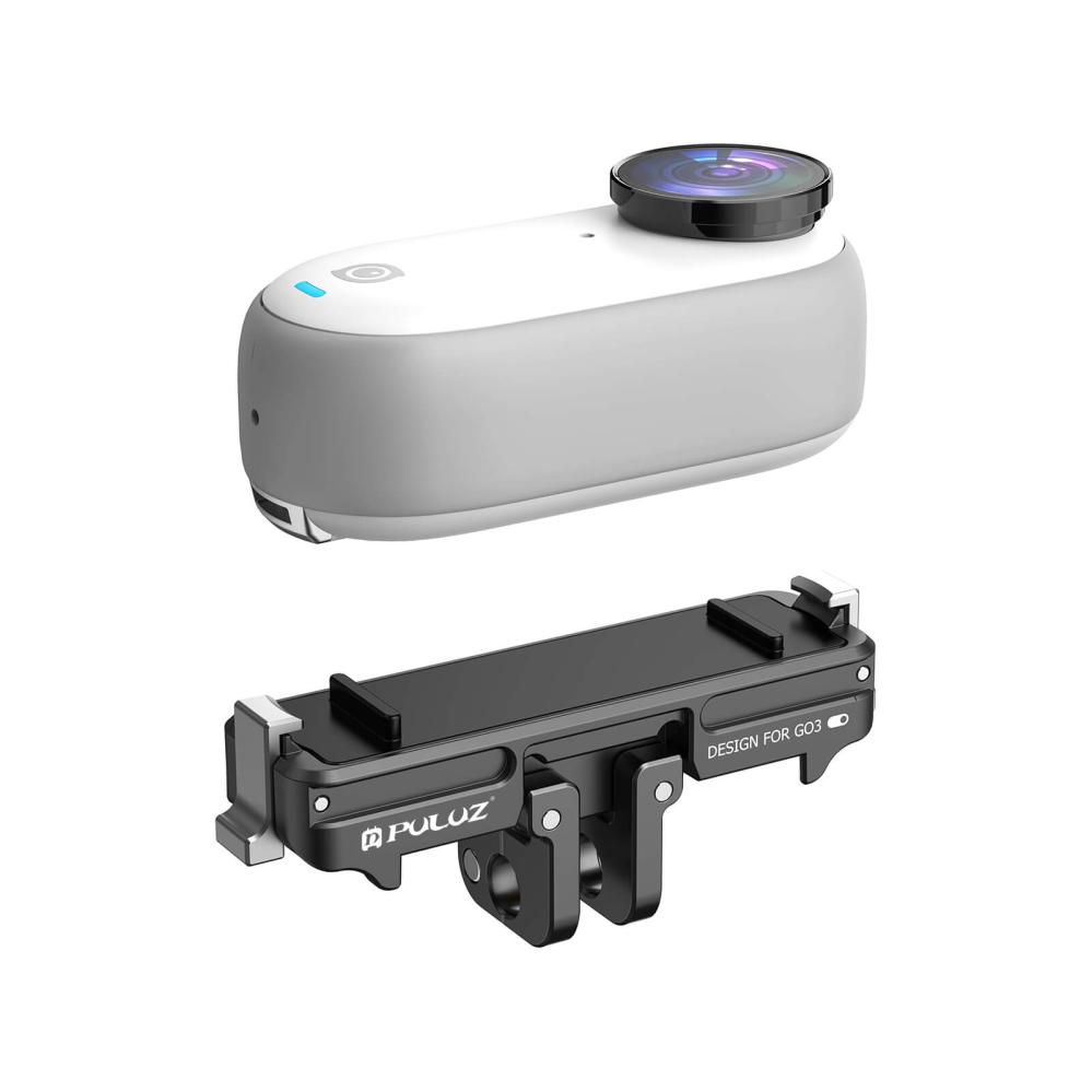  Puluz Folding Fingers ABS magnetfeste 1/4'' for Insta360 GO 3/3S Rask levering fra Sverige.