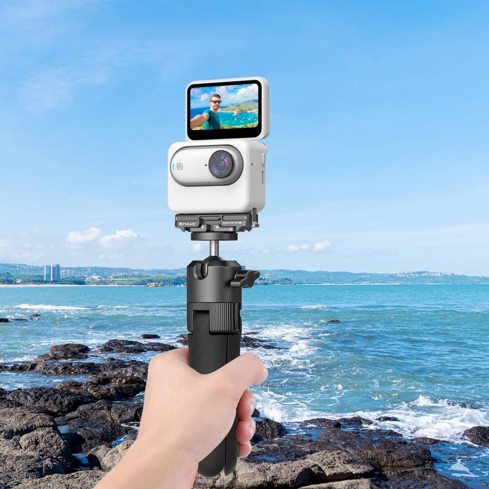  Puluz Folding Fingers ABS magnetfeste 1/4'' for Insta360 GO 3/3S Rask levering fra Sverige.