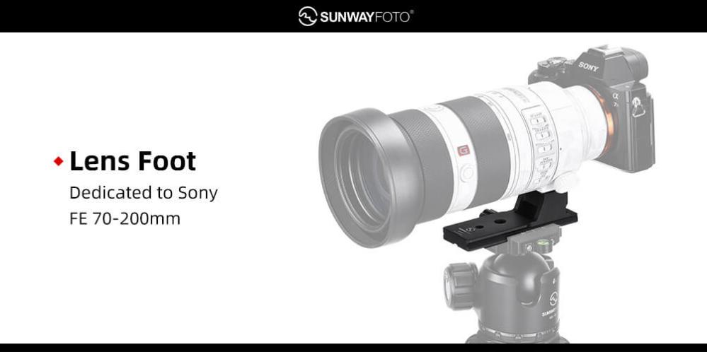 Sunwayfoto Sunwayfoto LF-S1 stativfot for Sony FE 70-200mm