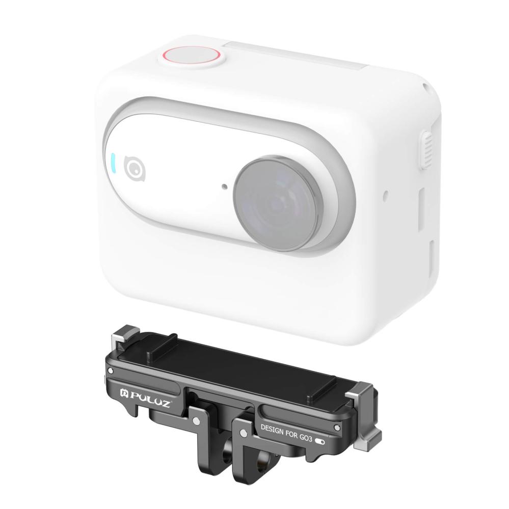  Puluz Folding Fingers ABS magnetfeste 1/4'' for Insta360 GO 3/3S Rask levering fra Sverige.