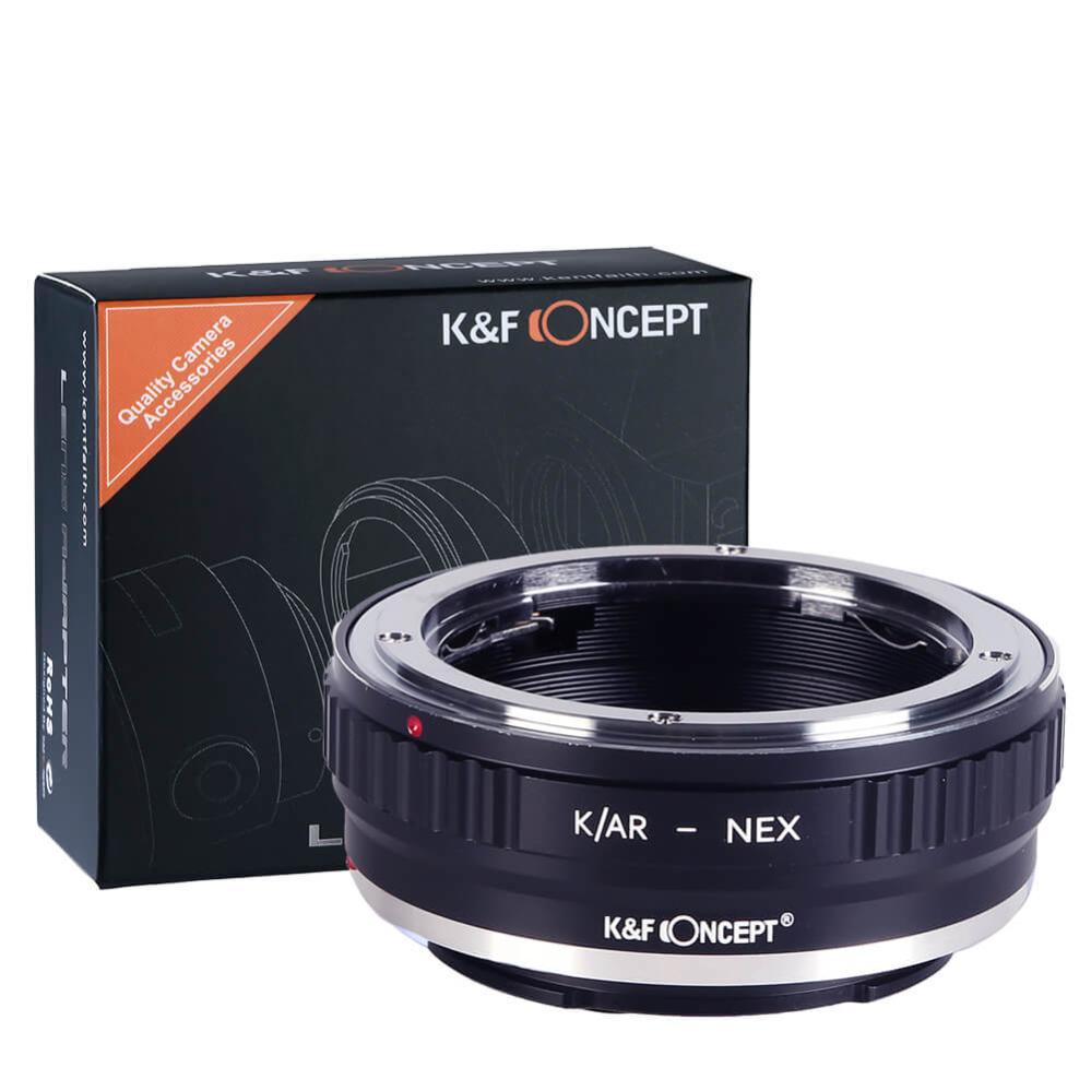 K&F Concept K&F Concept Objektivadapter till Konica AR objektiv for Sony E kamerahus