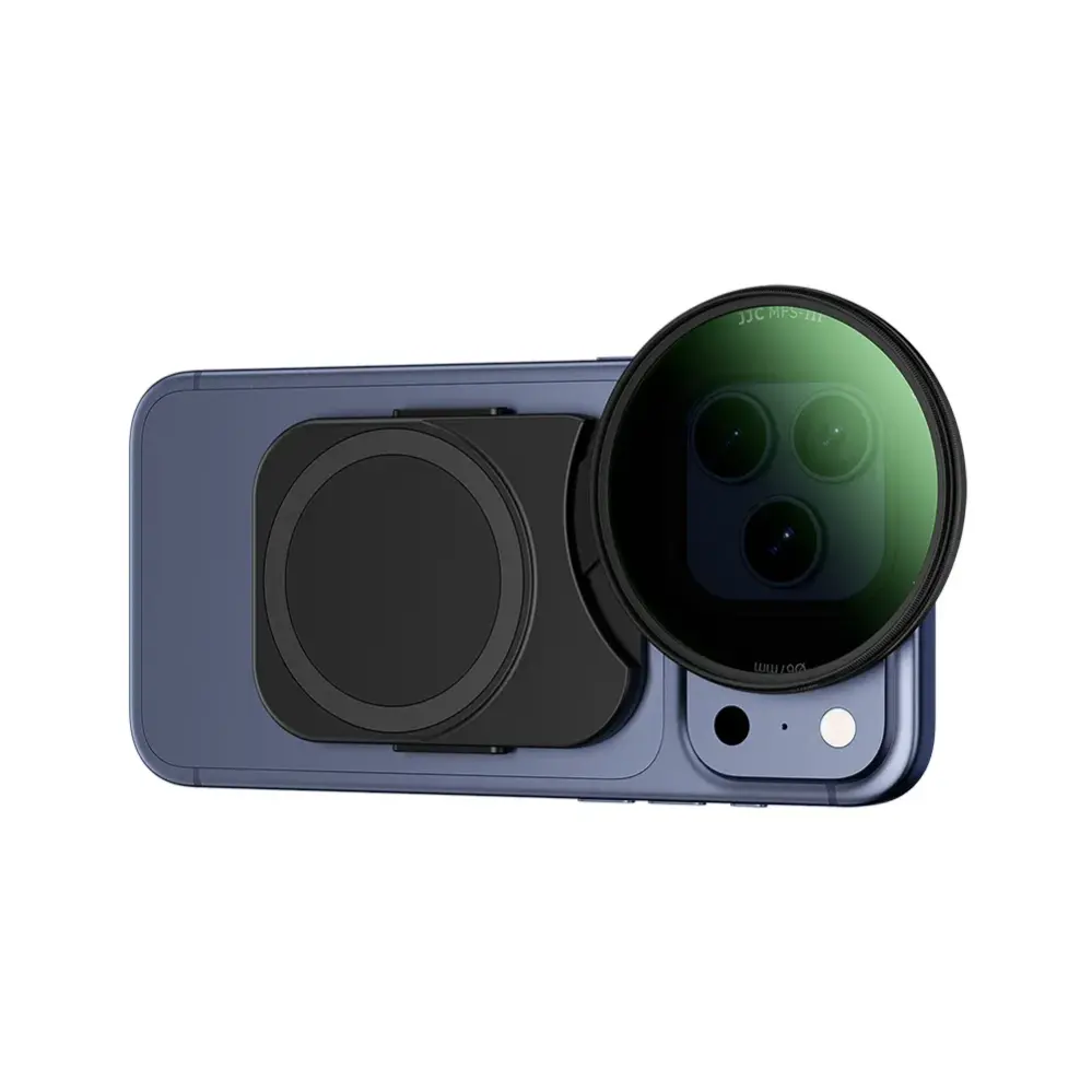  JJC MFS-III – Magnetisk filteradapter for iPhone med 67 mm filtergjenge Rask levering fra Sverige.