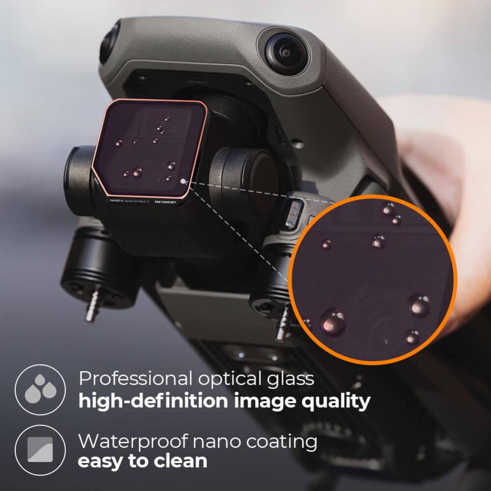 K&F Concept K&F Concept Filterpakke 4 stk ND4+ND8+ND16+ND32 for DJI Mavic 3/Mavic 3 Cine