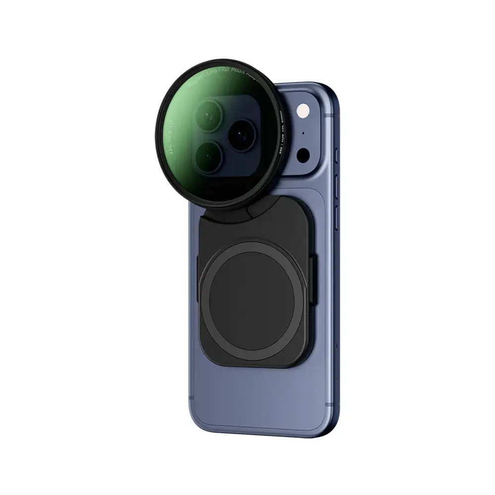  JJC MFS-III – Magnetisk filteradapter for iPhone med 67 mm filtergjenge Rask levering fra Sverige.