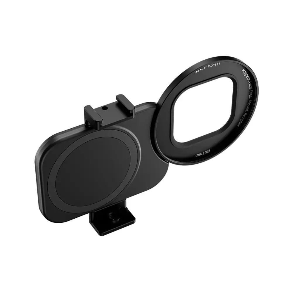  JJC MFS-III – Magnetisk filteradapter for iPhone med 67 mm filtergjenge Rask levering fra Sverige.