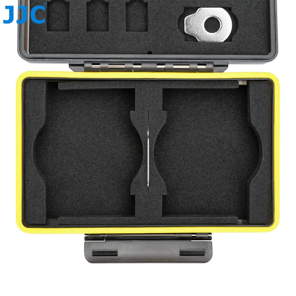  JJC Batteri- og minnekortetui – 2 batterier, 6 microSD og 1 AirTag Rask levering fra Sverige.