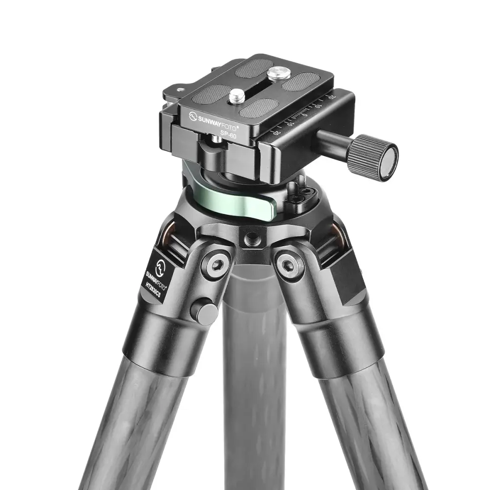 Sunwayfoto Sunwayfoto T4040CM karbonfiberstativ 161cm for tung utstyr foto/jakt 40 kg