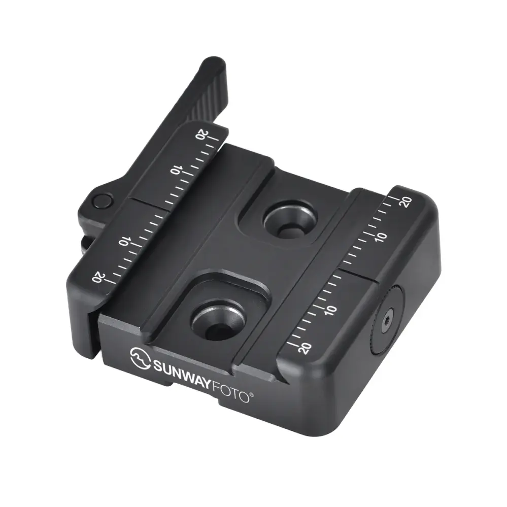  Sunwayfoto SAC-50L 50 mm hurtigfeste med låsespak for Arca-Swiss & A.R.M.S 17S Rask levering fra Sverige.