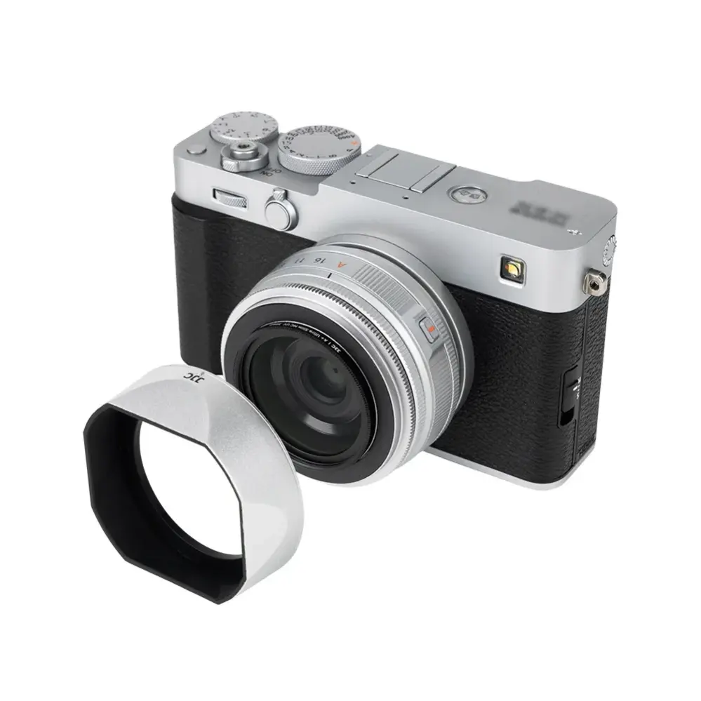  JJC Solblender for Fujifilm Fujinon XF 23mm f/2.8 R WR & XF 27mm f/2.8 Rask levering fra Sverige.