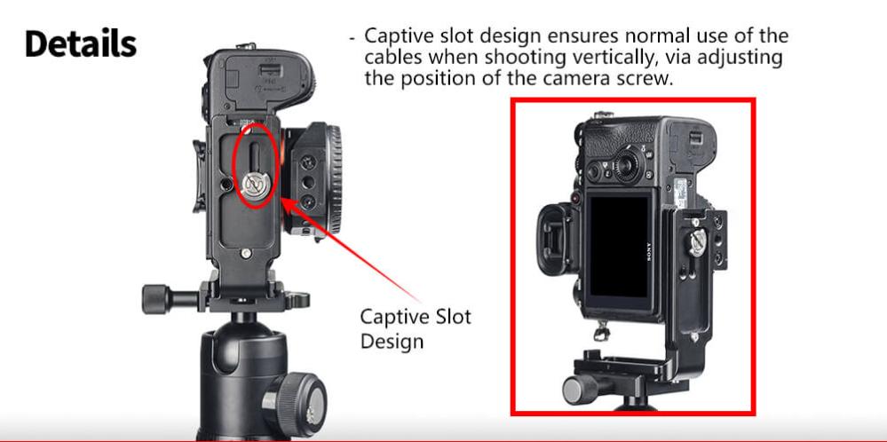 Sunwayfoto Sunwayfoto L-Bracket for Sony A7RIII Sony A9