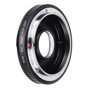 K&F Concept K&F Concept Objektivadapter till Canon FD objektiv for Canon EOS kamerahus