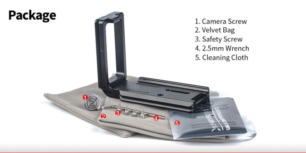 Sunwayfoto Sunwayfoto L-Bracket for Sony A7RIII Sony A9