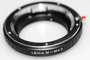  Kiwifotos objektivadapter for Leica (M) for Micro 4/3 kamerahus Rask levering fra Sverige.