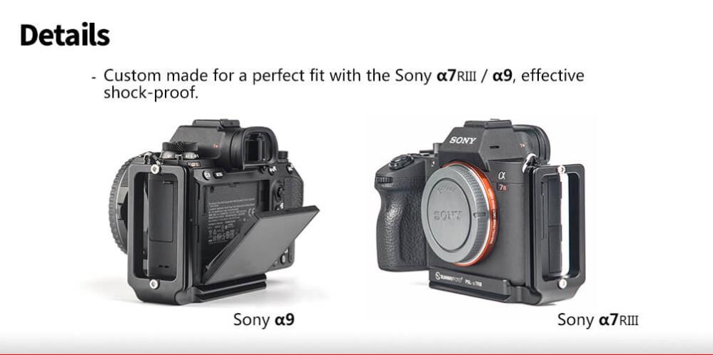 Sunwayfoto Sunwayfoto L-Bracket for Sony A7RIII Sony A9