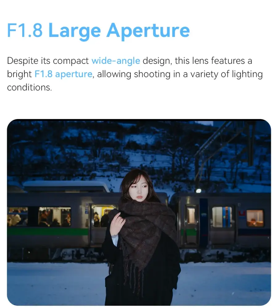  TTArtisan AF 17mm f/1.8 Air for Fujifilm X (APS-C) Rask levering fra Sverige.