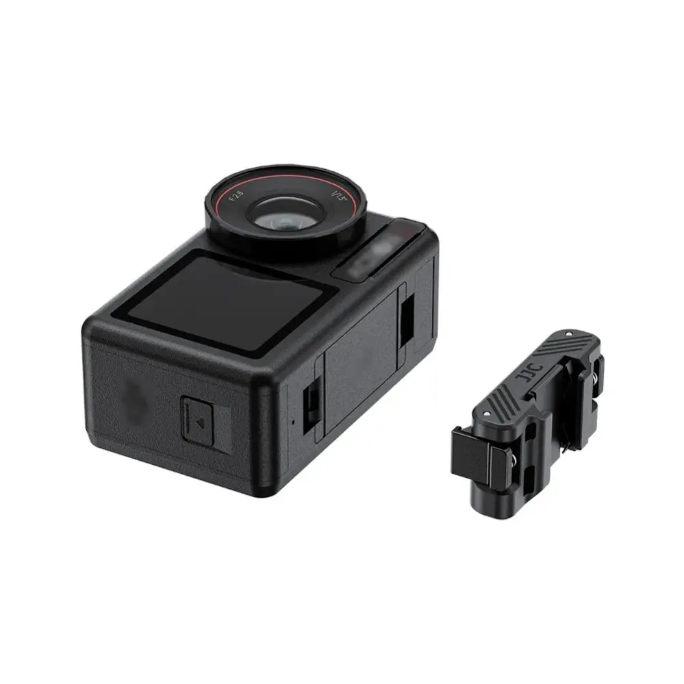 JJC Magnetisk hurtigfeste med blitssko for Osmo Action 5 Pro, 4, 3 & Osmo 360 Rask levering fra Sverige.