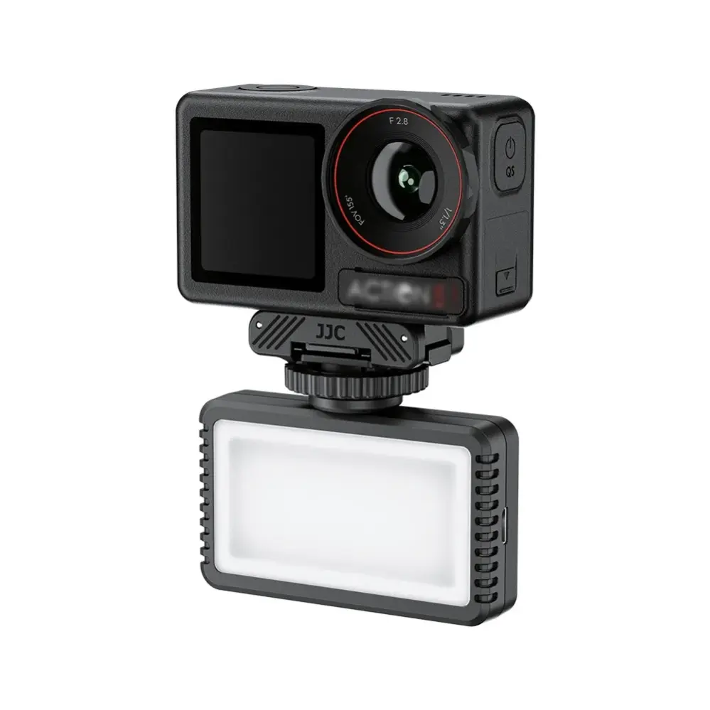  JJC Magnetisk hurtigfeste med blitssko for Osmo Action 5 Pro, 4, 3 & Osmo 360 Rask levering fra Sverige.