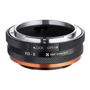 K&F Concept K&F Concept Objektivadapter IV Pro till Canon FD objektiv for Sony E