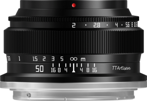TTArtisan TTArtisan 50mm f/2.0 objektiv Fullformat for Nikon Z