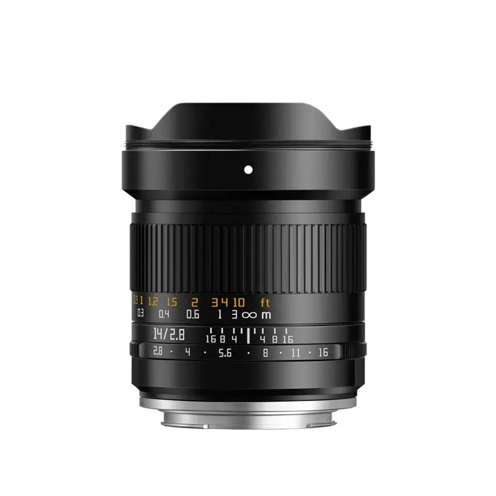 TTArtisan 14mm f/2.8 Vidvinkelobjektiv Fullformat for Sony E Rask levering fra Sverige.