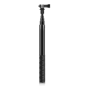  Puluz selfiestang 110cm utdragsbar for kamera/mobil/actionkamera av metall Rask levering fra Sverige.