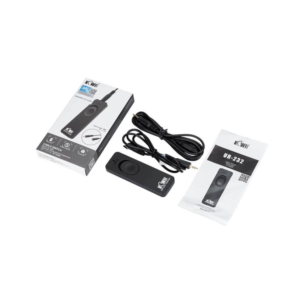  Kiwifotos kabelutløser – 70 cm utløserkabel + 130 cm forlengelseskabel Rask levering fra Sverige.