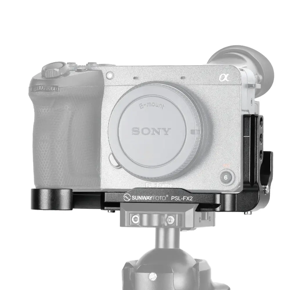  Sunwayfoto PSL-FX2 L-bracket for Sony FX2 Arca-kompatibel Rask levering fra Sverige.