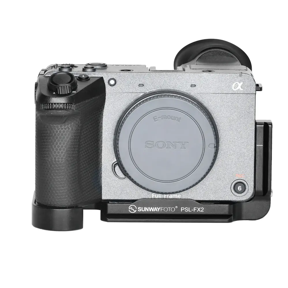  Sunwayfoto PSL-FX2 L-bracket for Sony FX2 Arca-kompatibel Rask levering fra Sverige.