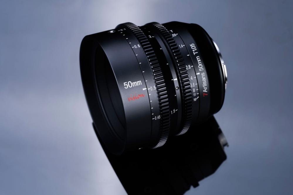 7Artisans 7Artisans 50mm T 1.05 Vision Cinema objektiv APS-C for Sony E
