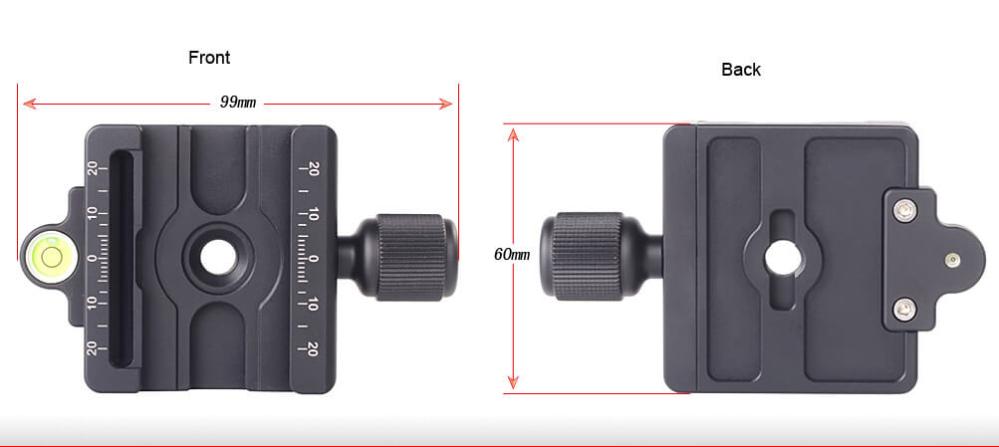 Sunwayfoto Sunwayfoto Mac-14 Feste for Manfrotto & Arca Swiss plater