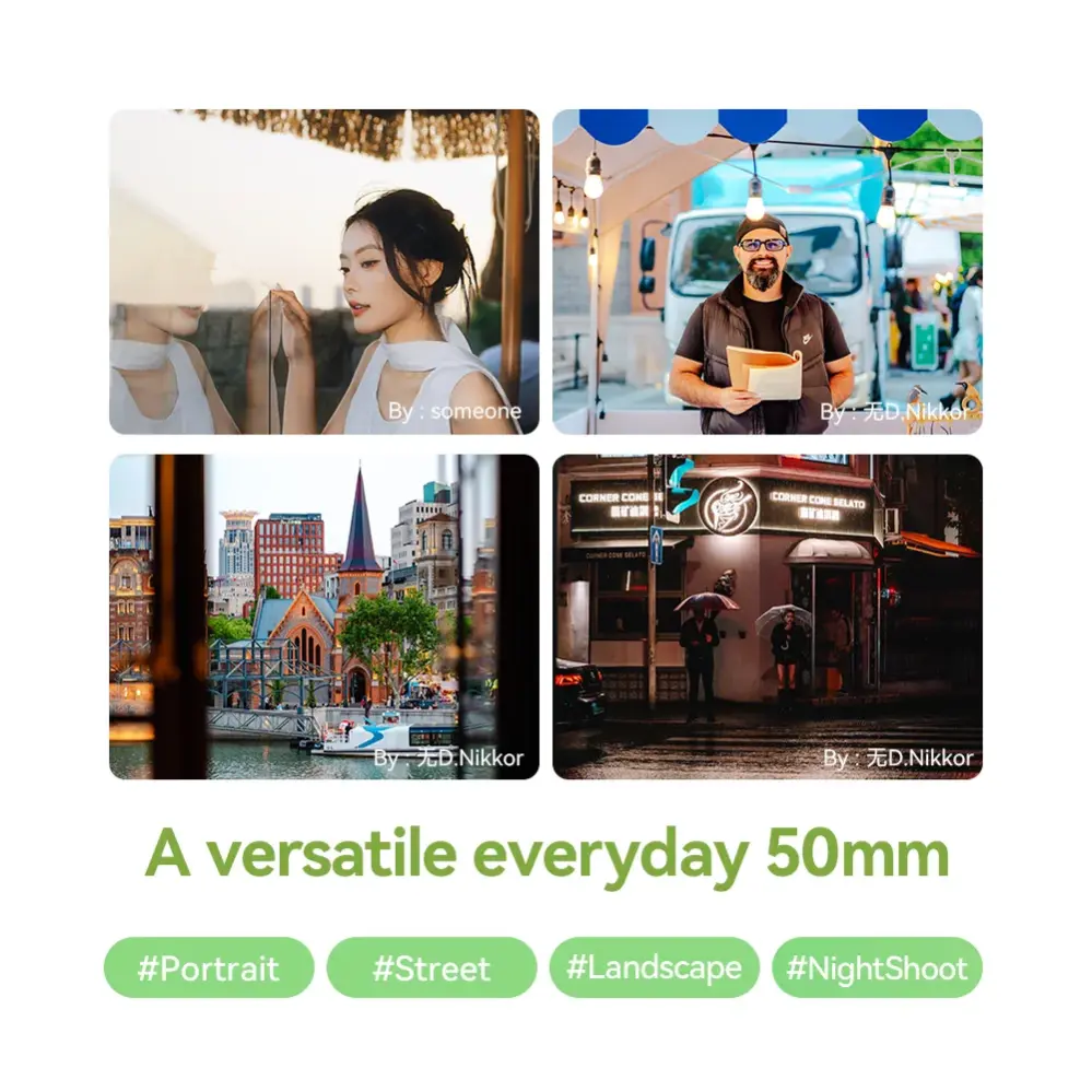  TTArtisan AF 50mm f/1.8 Neo objektiv til Leica L (fullformat) Rask levering fra Sverige.