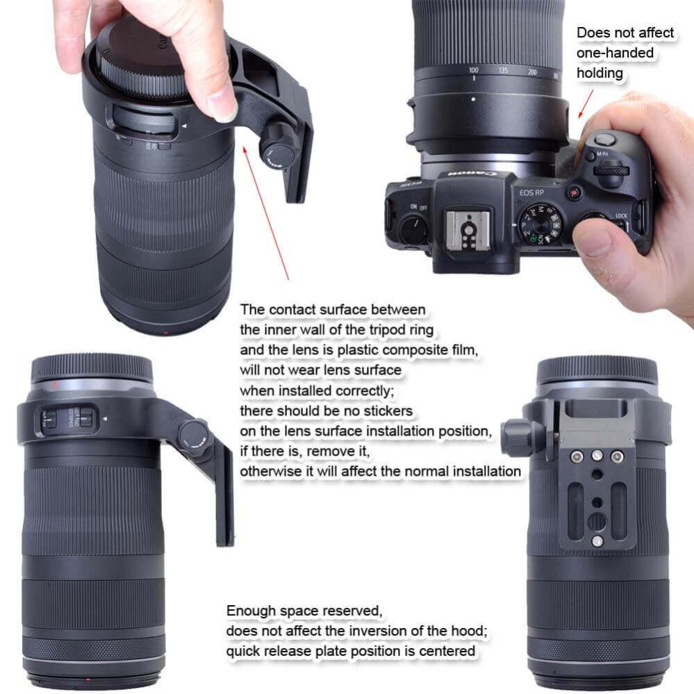 iShoot iShoot stativfeste for Canon RF 100-400mm f/5.6-8 IS USM