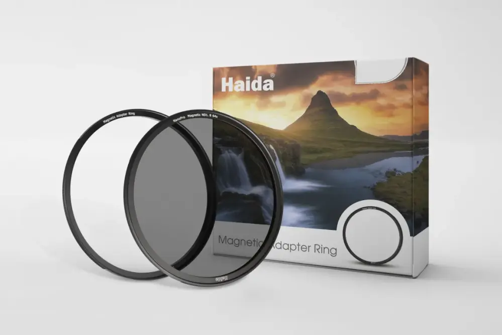 Haida Haida Magnetisk adapterring - Fester magnetiske filtre på gjenge