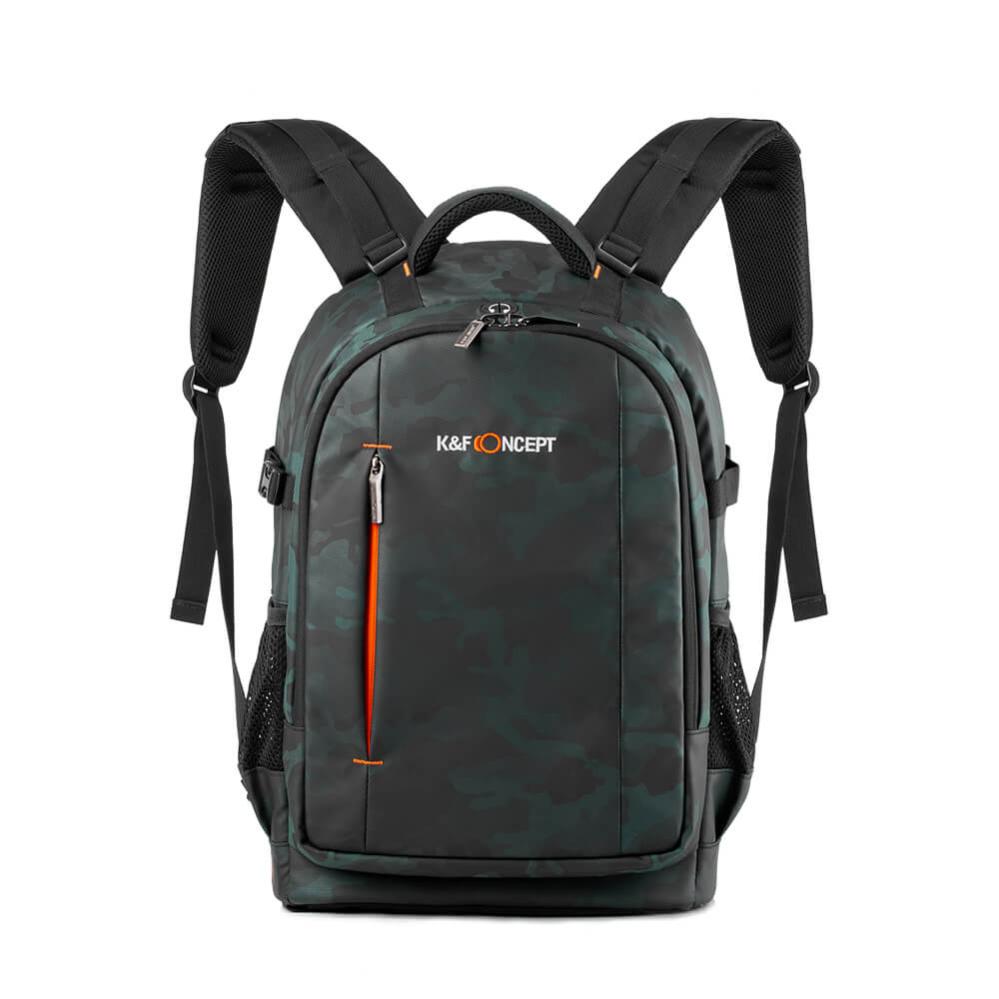 K&F Concept K\&F Concept Kameraryggsekk med stor kameroppbevaring IPX4