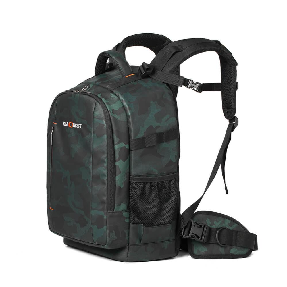 K&F Concept K\&F Concept Kameraryggsekk med stor kameroppbevaring IPX4