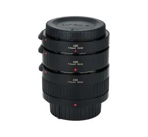 JJC JJC Mellomringer 12mm,20mm & 36mm elektronisk for Nikon F
