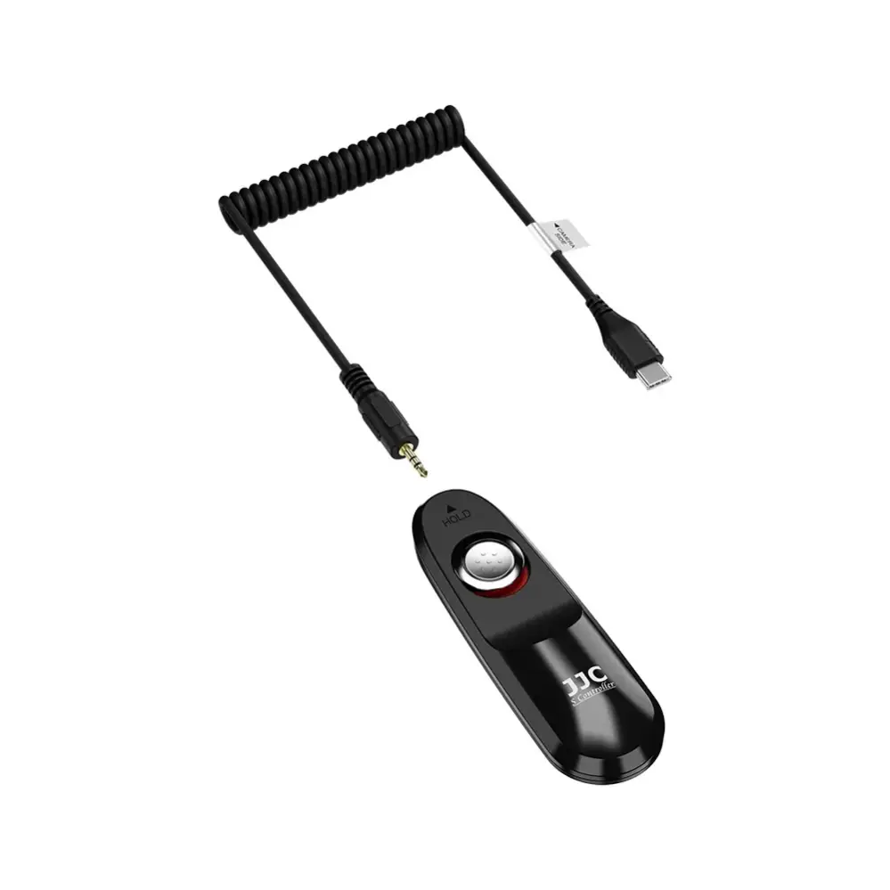  JJC trådutløser for Sony med 70 cm spiralkabel Rask levering fra Sverige.