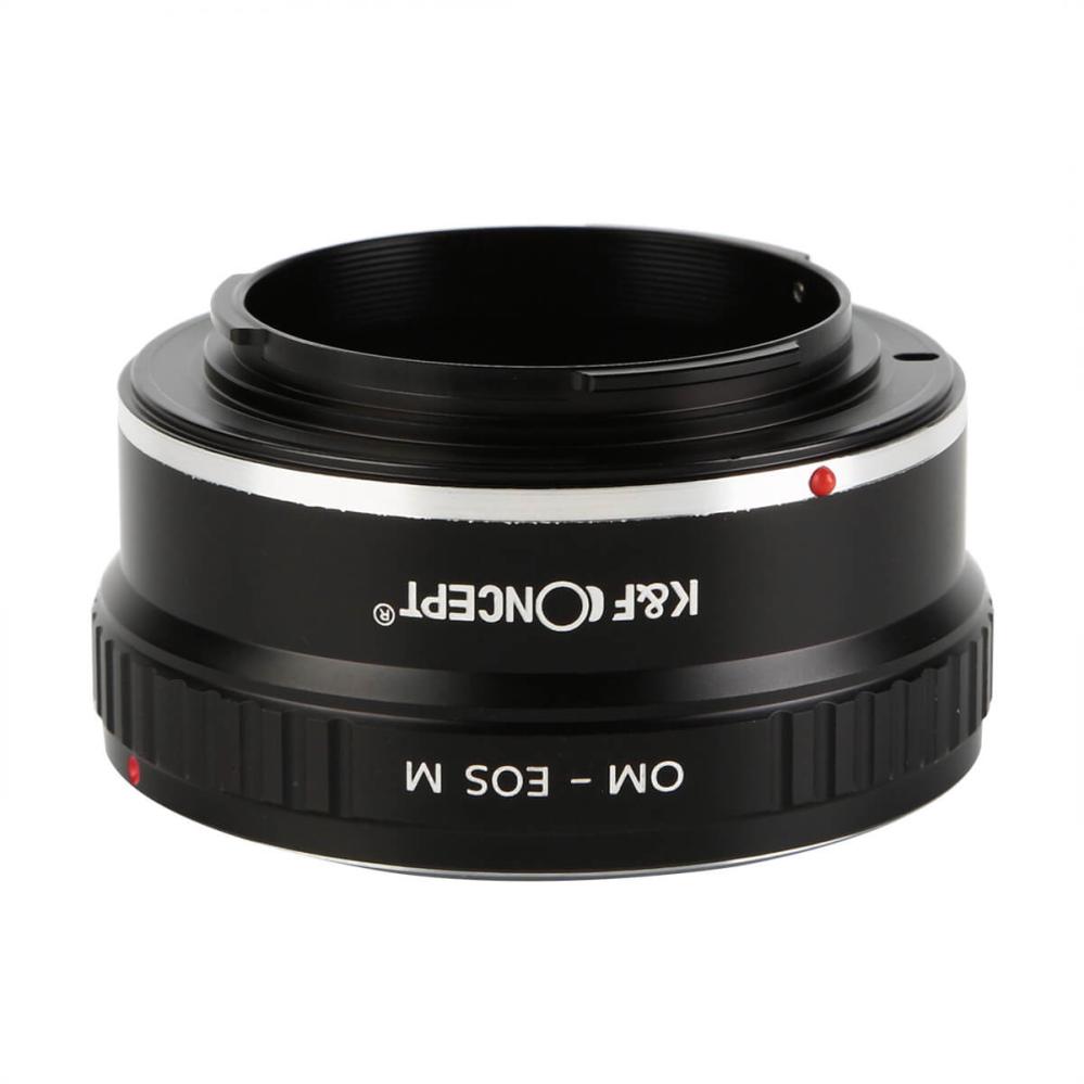 K&F Concept K&F Concept Objektivadapter for Olympus OM objektiv for Canon EOS M kamerahus
