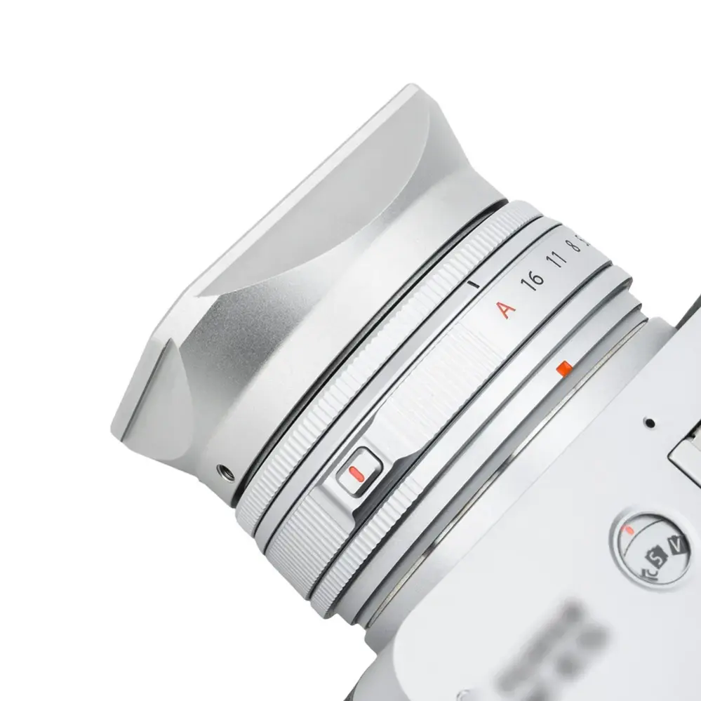  JJC solblender for Fujifilm XF 23mm f/2.8 R WR og XF 27mm f/2.8 Rask levering fra Sverige.