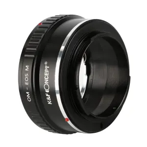 K&F Concept K&F Concept Objektivadapter for Olympus OM objektiv for Canon EOS M kamerahus