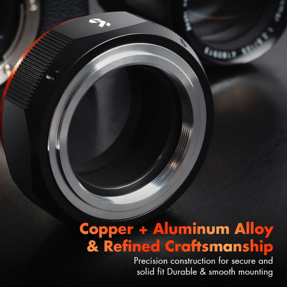 K&F Concept K&F Concept Objektivadapter Pro for M42 objektiv for Fujifilm X kamerahus