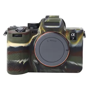 Unbranded Siliconeetui for Sony A7 IV Kamouflage