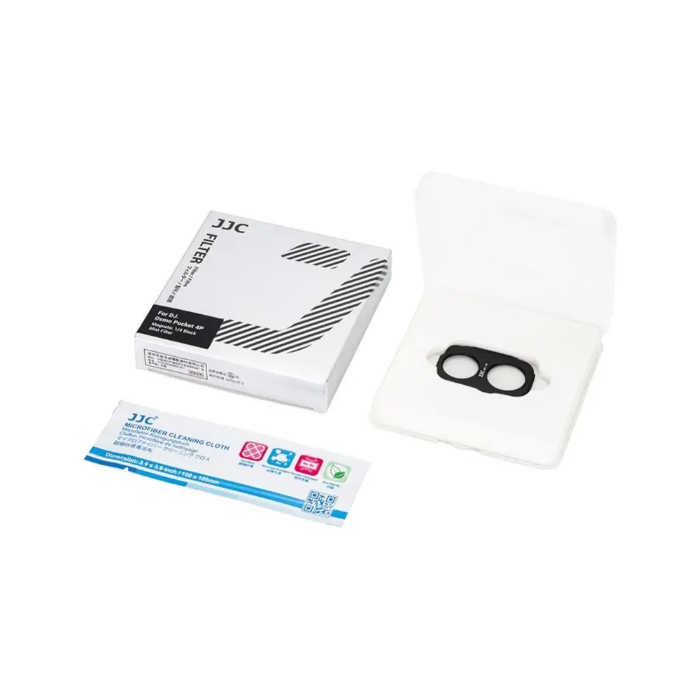  JJC F-M4PBM 1/4 Black Mist-filter for DJI Osmo Pocket 4P Rask levering fra Sverige.