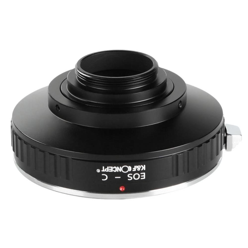 K&F Concept K\&F Concept Objektivadapter for Canon EOS EF-objektiv til C-fatning
